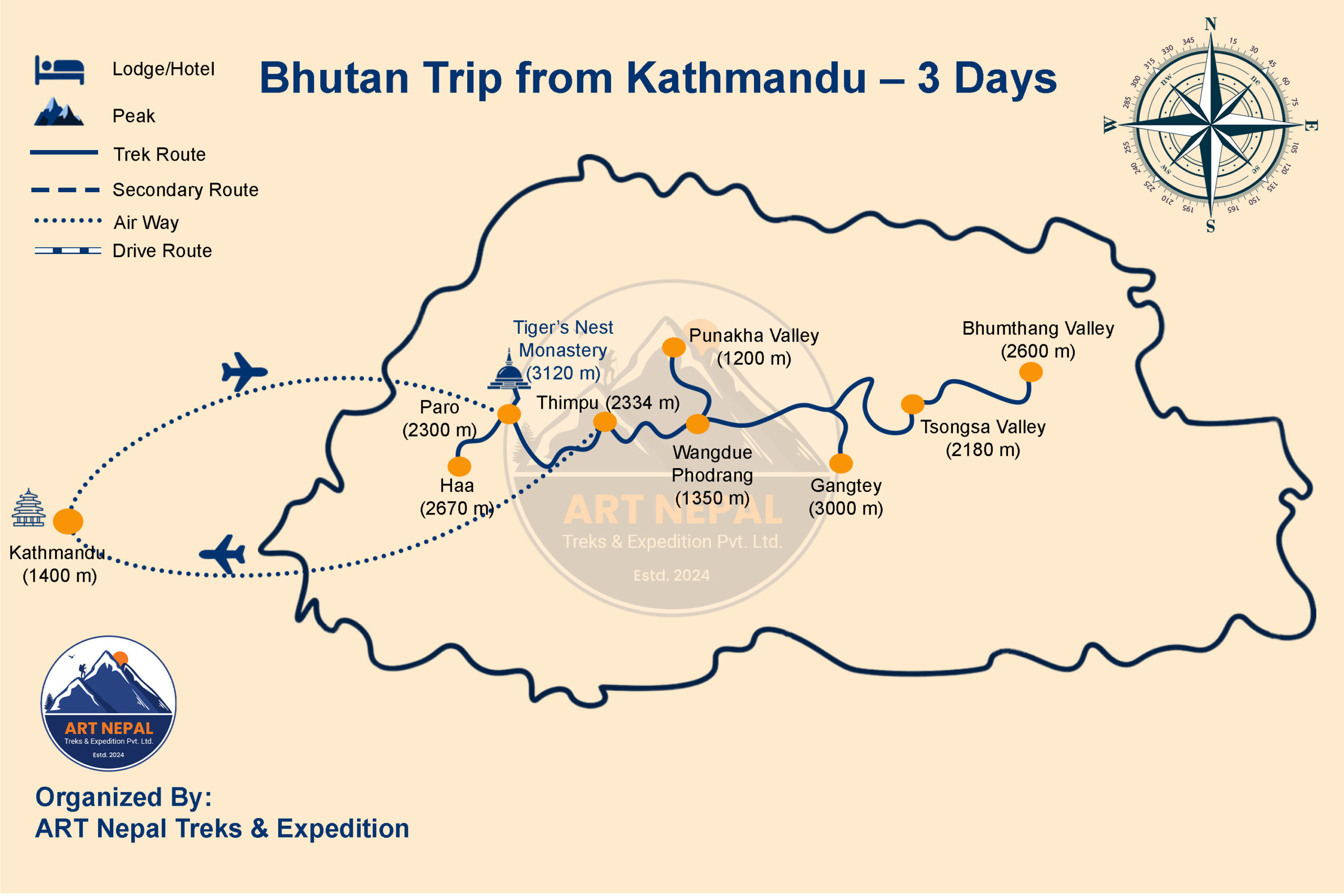 route map
