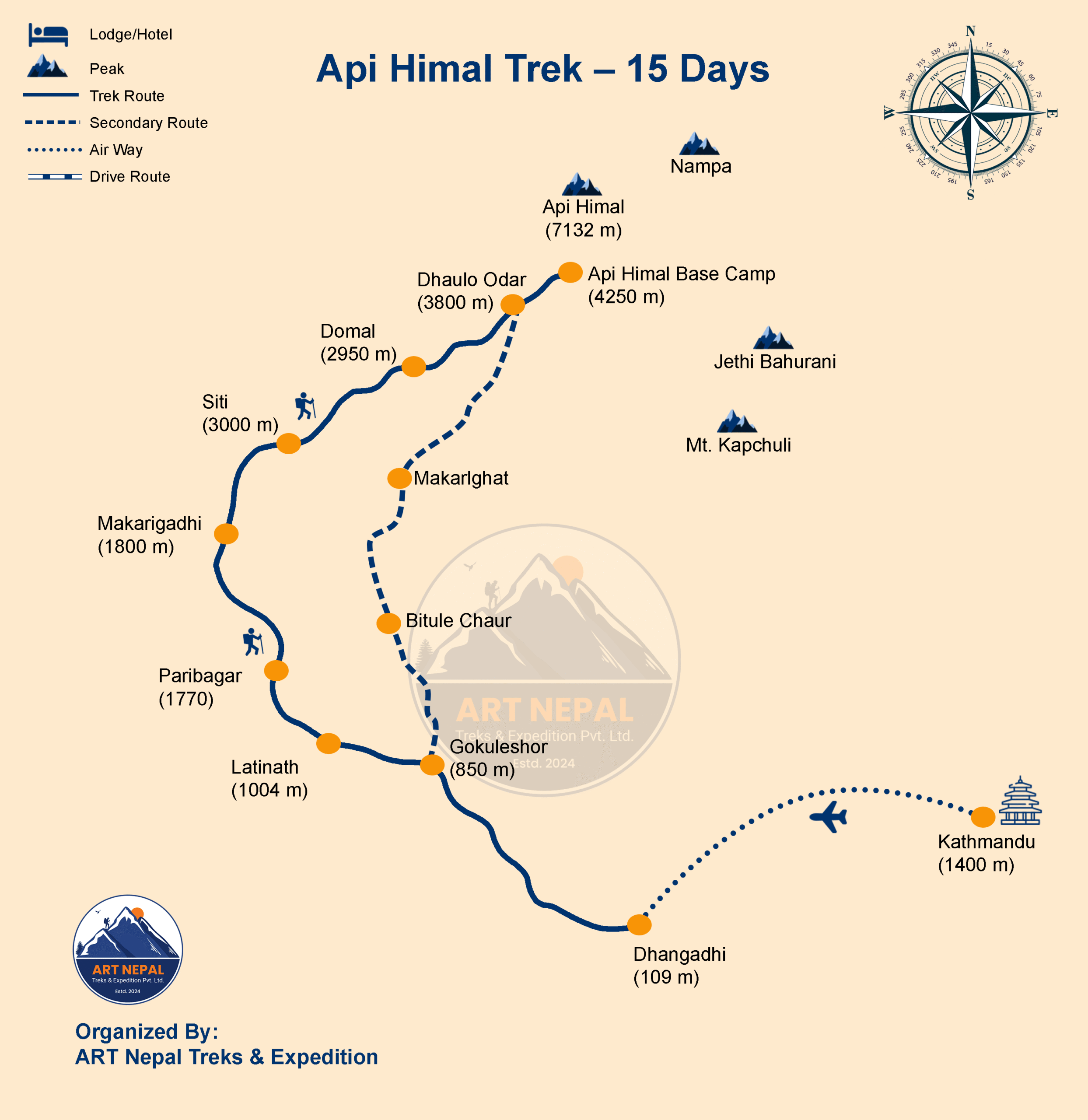 route map